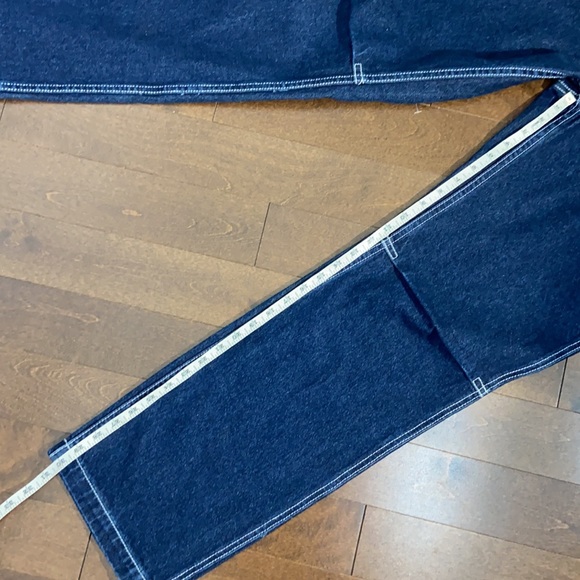 Brandy Melville J Galt Straight Leg Dark Jeans - Picture 9 of 10